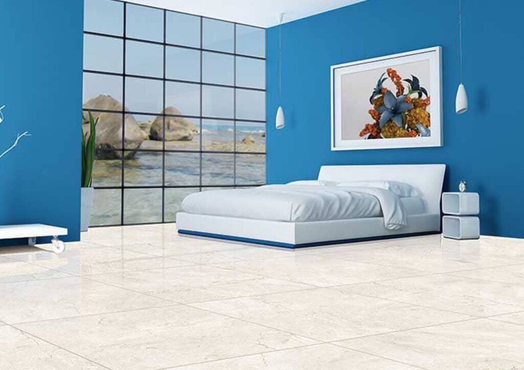Blue Marble Look Ceramic Wall Tiles