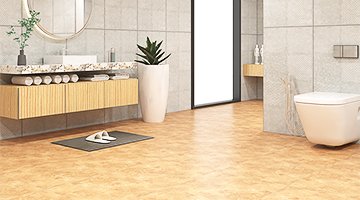 Beige Glossy Floor Tiles