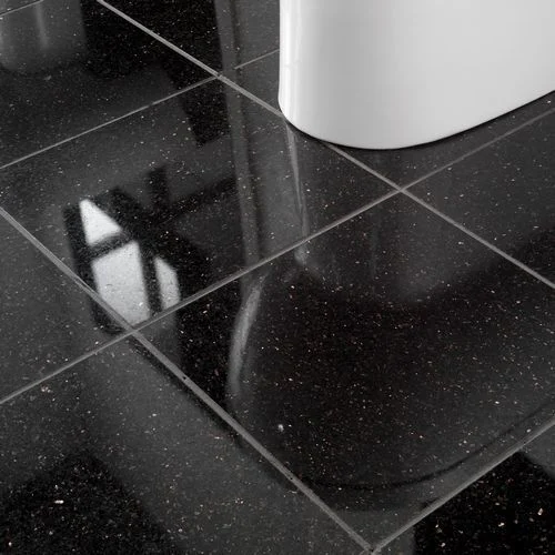 Black Granite Look Floor Tiles