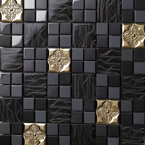 Black Anti-Skid Floor Tiles