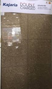 Brown Double Charge Polished Vitrified Tiles