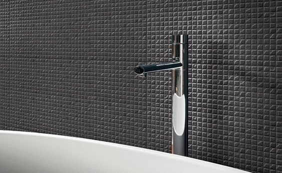 Black 3D Effect Ceramic Wall Tiles