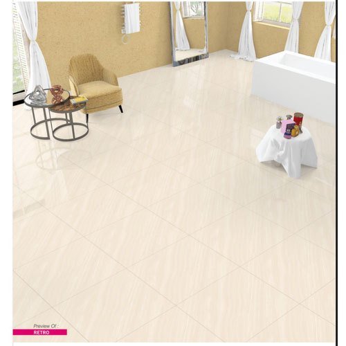 Ivory Nano Polished Vitrified Tiles